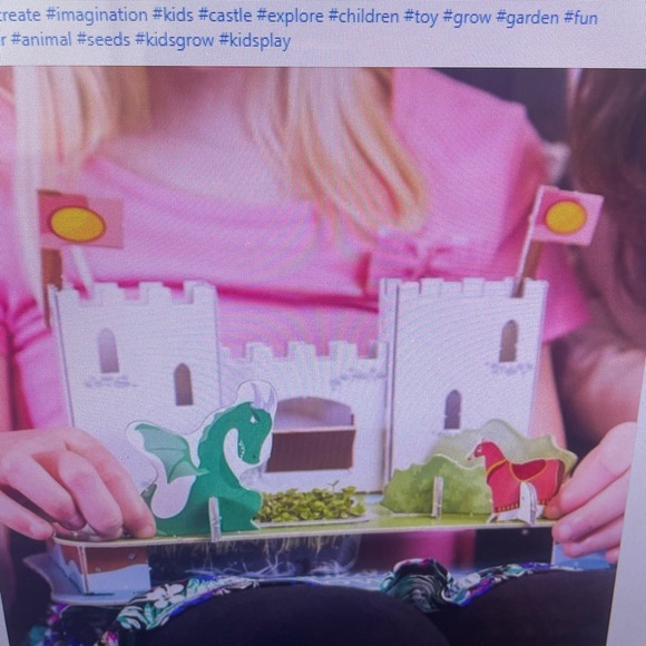 Build & Grow 3D CASTLE Puzzle Garden Kit. Let your child learn through play. - Picture 14 of 16